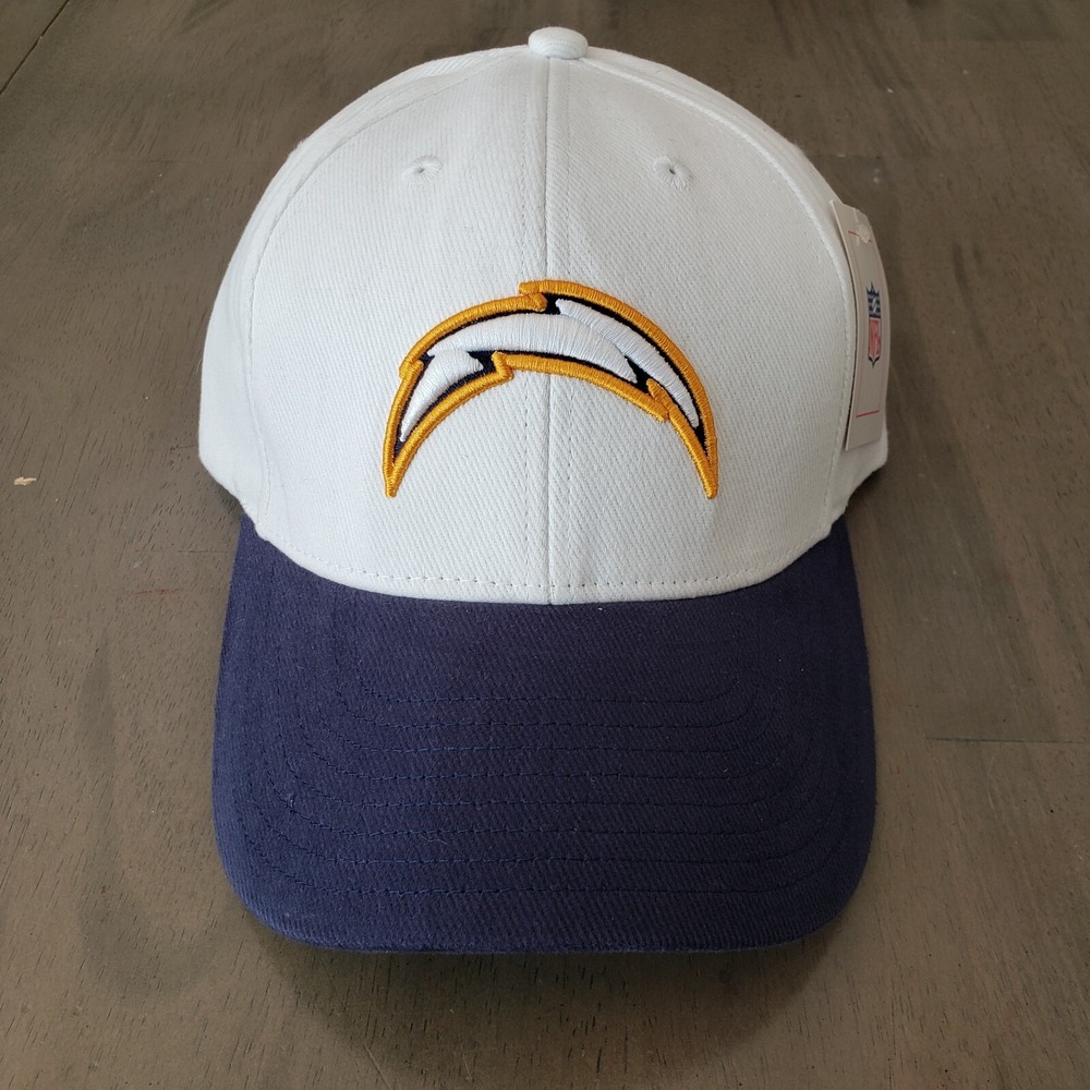 NEW Los Angeles Chargers Hat Cap Men White Blue Strap Back NFL Football Adult A1